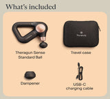 Therabody Theragun Sense (2nd Gen) Massage Gun – Relaxing Massage with Built-in Guided Routines