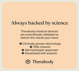 Therabody TheraFace Mask Glo - Clinically Proven LED Skincare Mask for Glowing, Healthier-Looking Skin