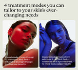 Therabody TheraFace Mask Glo - Clinically Proven LED Skincare Mask for Glowing, Healthier-Looking Skin