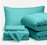 Bed-in-A-Bag 5 Piece Comforter & Sheet Set