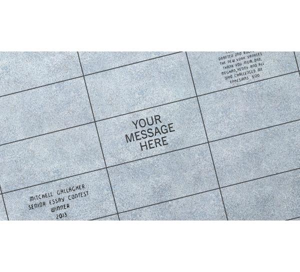 Legacy Recognition Pavers